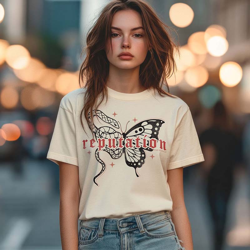 Reputation Butterfly Short Sleeve T-Shirt