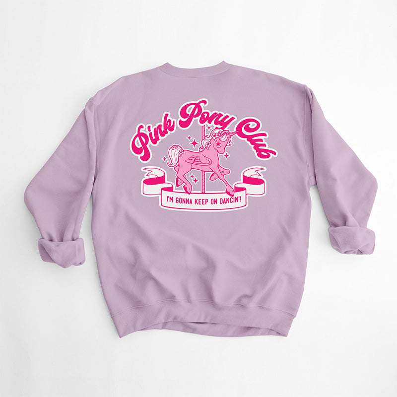 Pink Pony Crewneck Sweatshirt