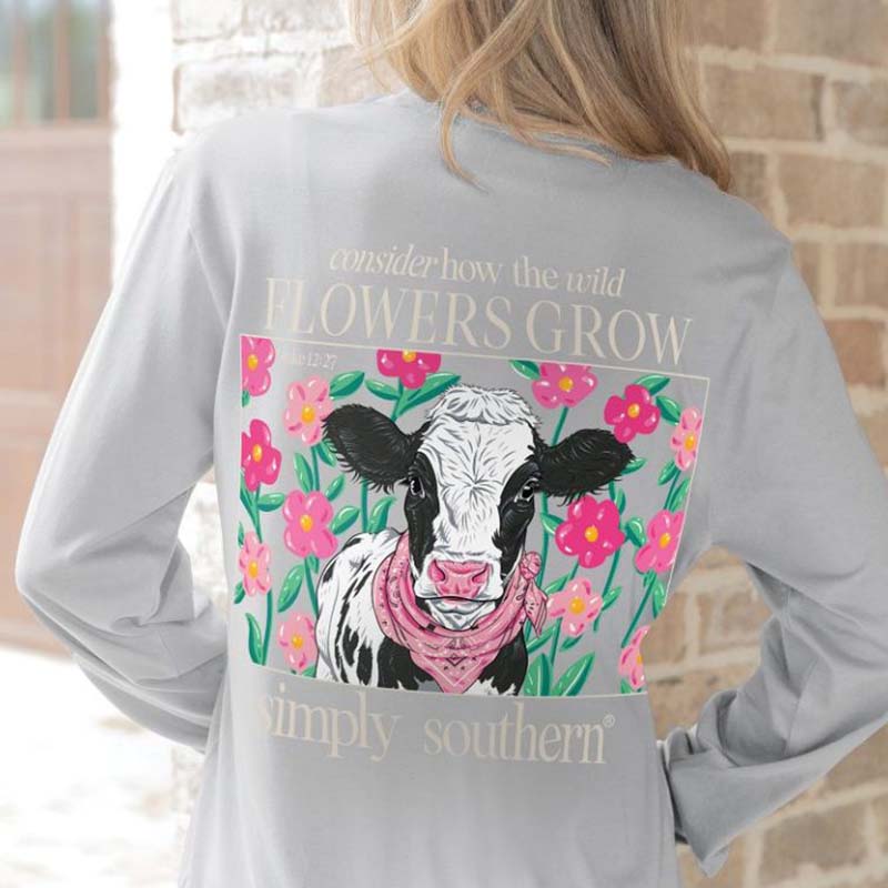 Flowers Grow Long Sleeve T-Shirt