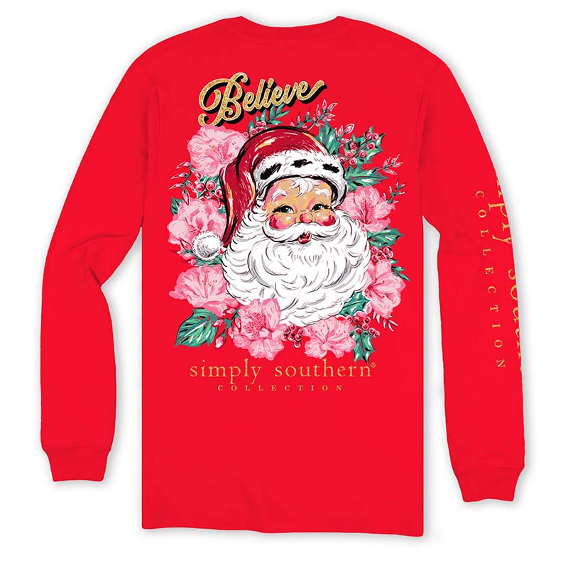 Believe Santa Long Sleeve T-Shirt