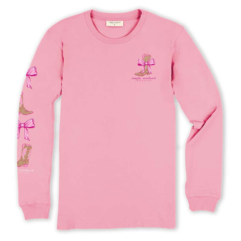 Half Cowgirl Long Sleeve T-Shirt