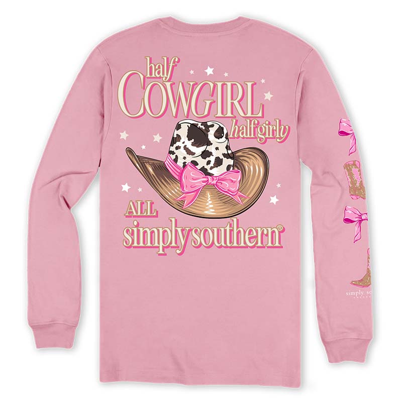 Half Cowgirl Long Sleeve T-Shirt