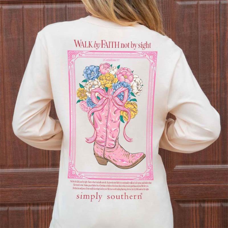 Walk By Faith Long Sleeve T-Shirt