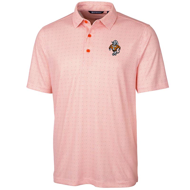 Tennessee Double Dot Printed Stretch Polo