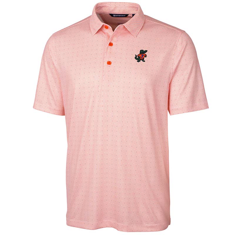 Florida Double Dot Printed Stretch Polo