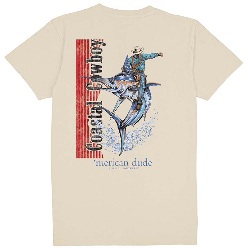 Men&#39;s Costal Cowboy Short Sleeve T-Shirt