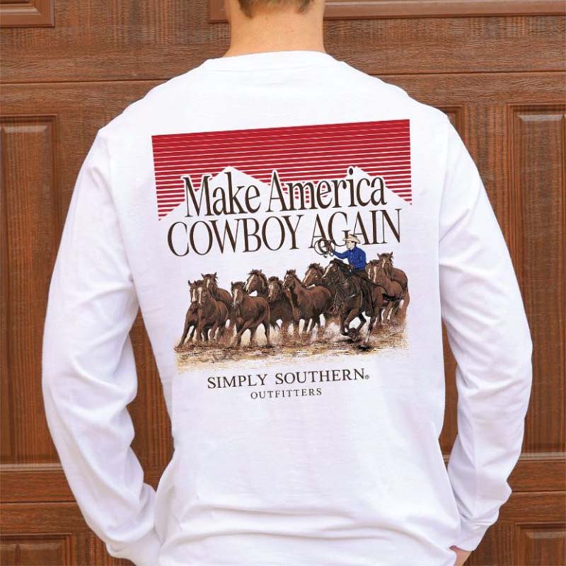 Cowboy Again Long Sleeve T-Shirt