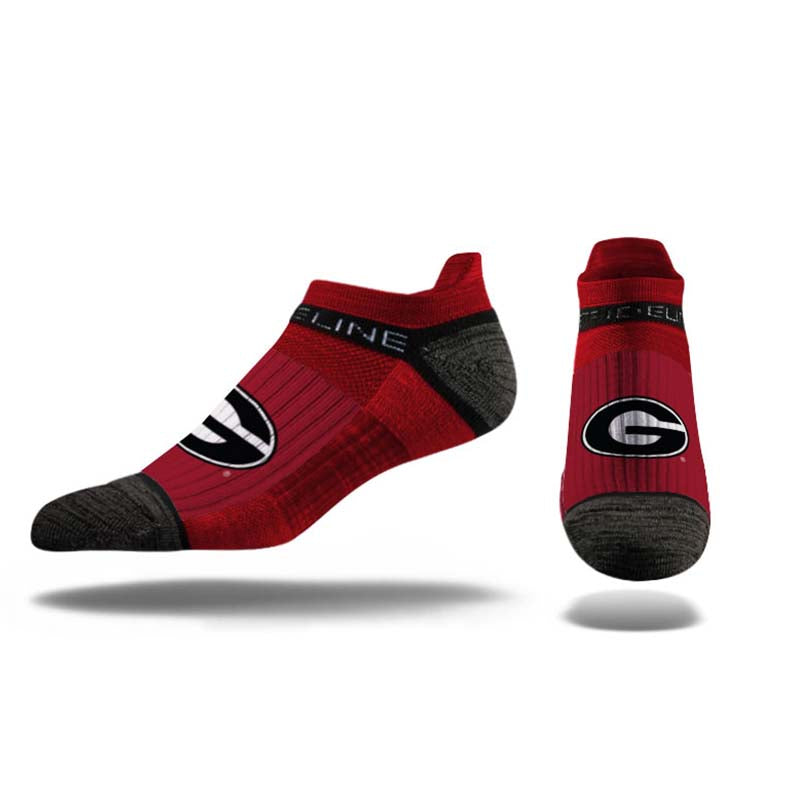 UGA Primary Logo Low Cut Socks