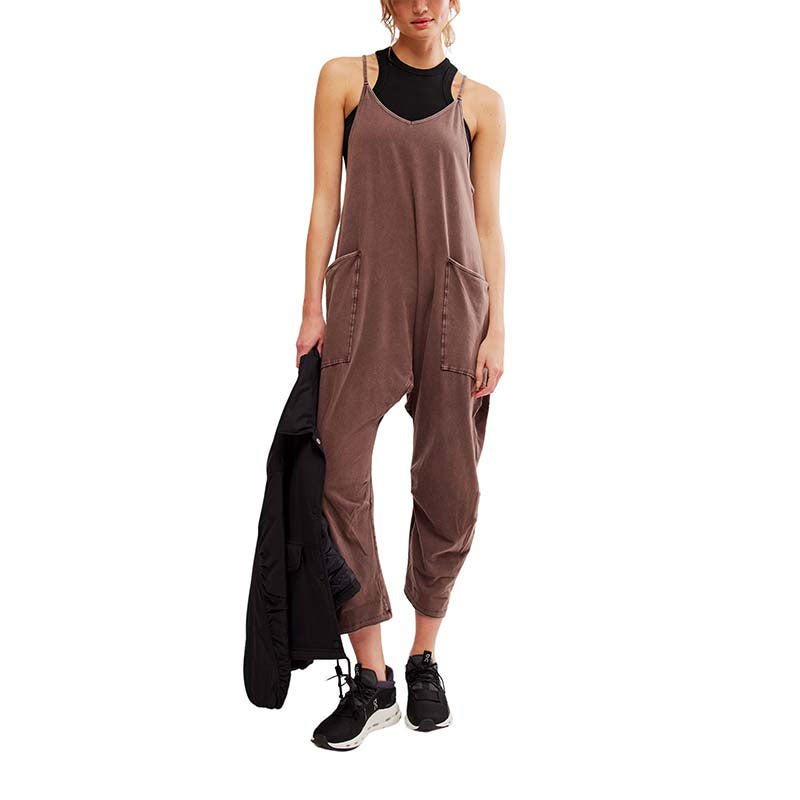 FP Movement Hot Shot Onesie in Dark Espresso