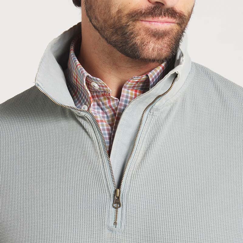 Copperton Waffle Vintage Quarter Zip Pullover