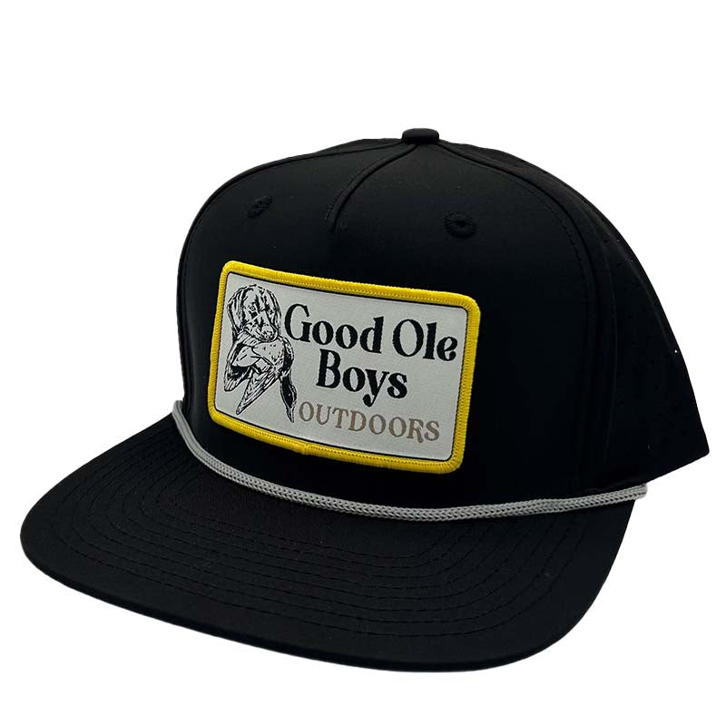 Good Ole Boys Dog Fish Patch Rope Trucker Hat