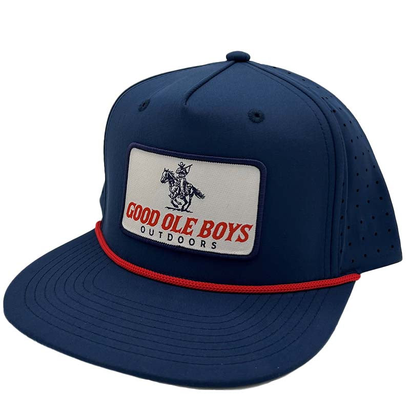 Good Ole Boys Cowboy Patch Rope Performance Trucker Hat