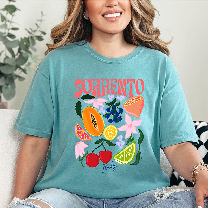 Sorrento Fruits Short Sleeve T-Shirt