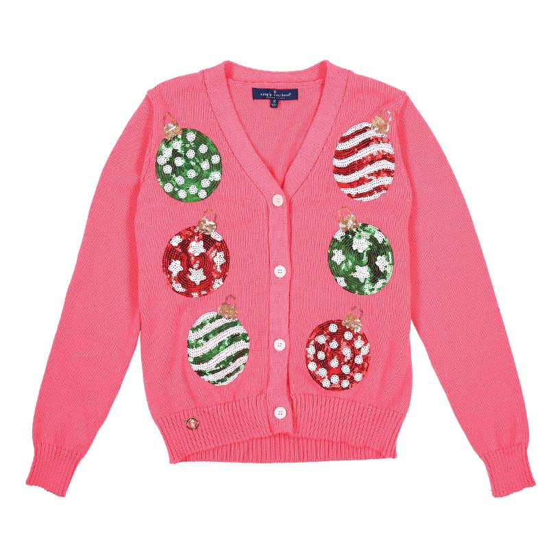 Sequin Ornament Cardigan