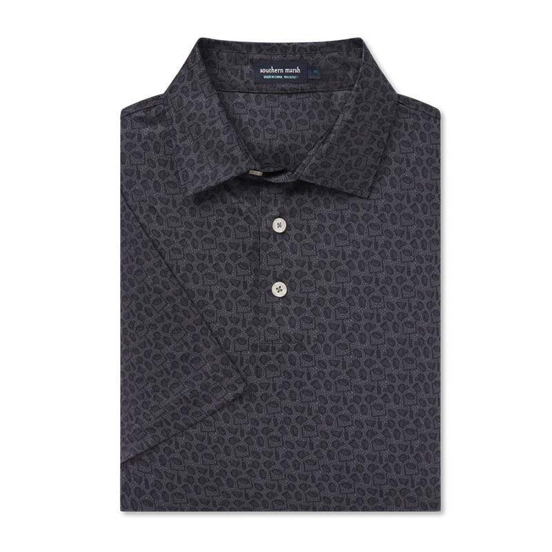 Southern Marsh Goal Line Performance Polo Palmetto Moon