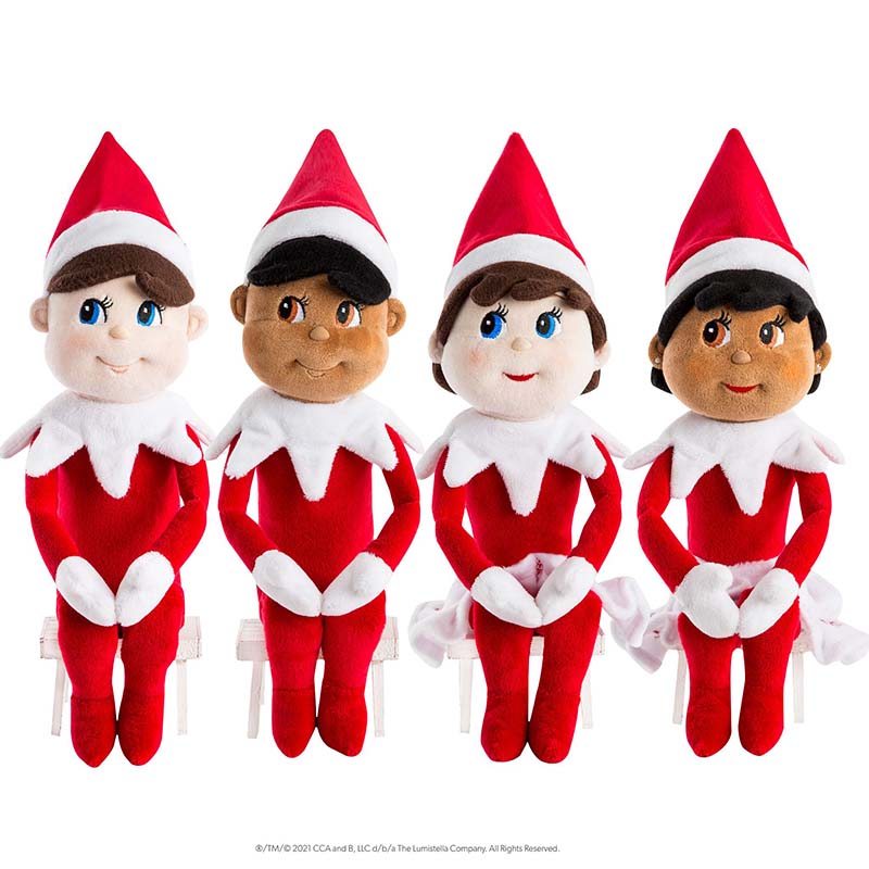 The Elf on the Shelf® Plushee Pals Boy with Brown Eyes