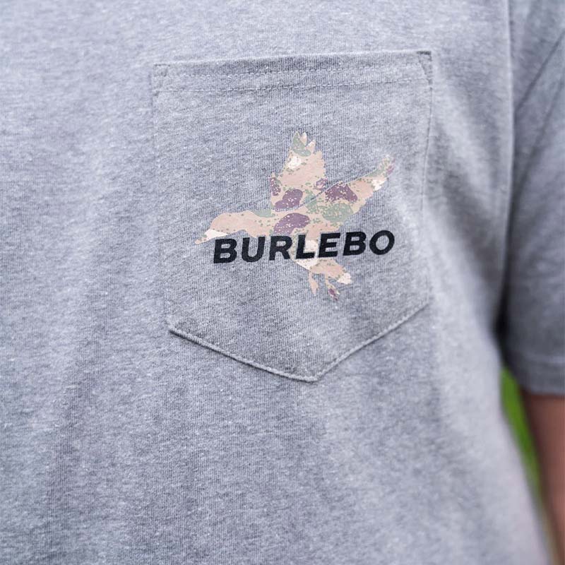 Close up shot of Burlebo Pintail Diving Duck Short Sleeve T-Shirt