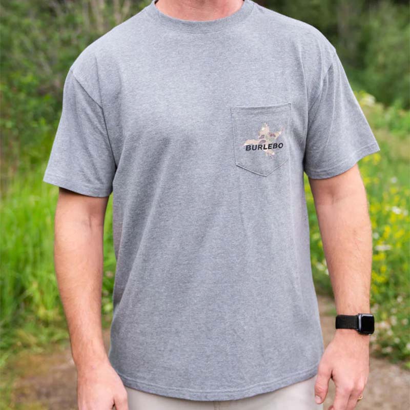 Front shot of Burlebo Pintail Diving Duck Short Sleeve T-Shirt