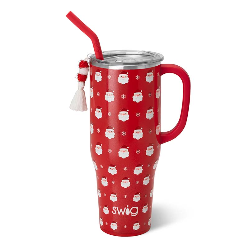 40oz Swig Mega Mug, Santa Baby – Sew Southern Designs