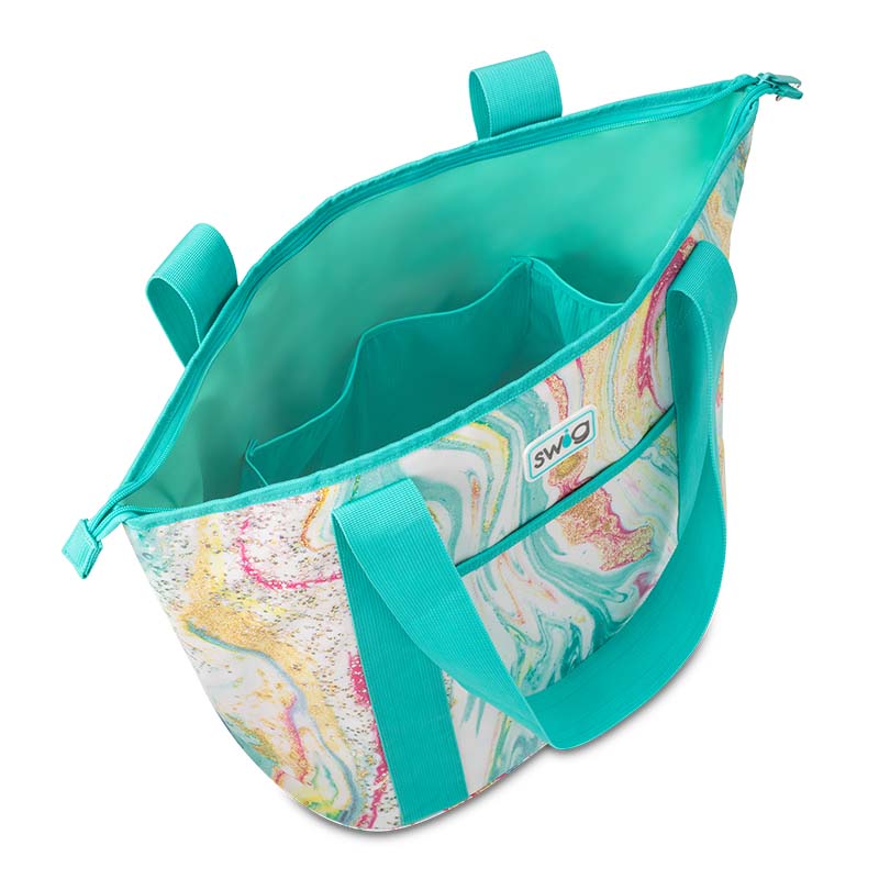 Wanderlust Insulated Zippi Tote Bag