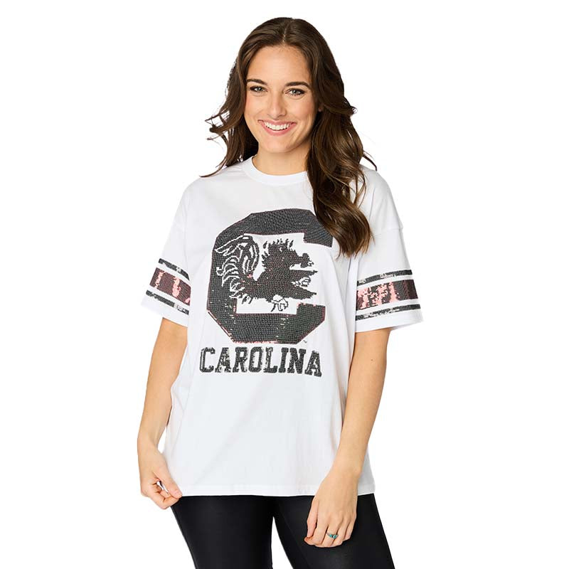 Stewart Simmons USC Sequin Grand Short Sleeve T-Shirt