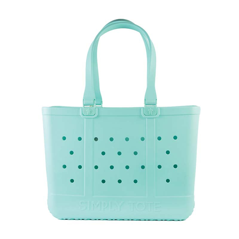 Large Tote Bag in Seafoam