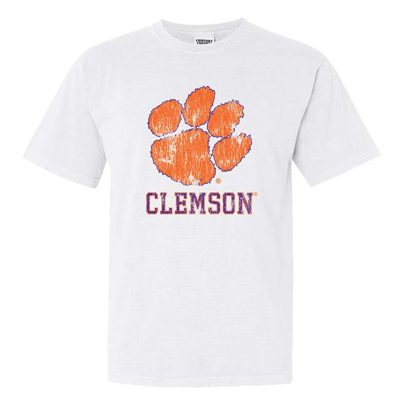 Clemson Center Mascot Short Sleeve T-Shirt