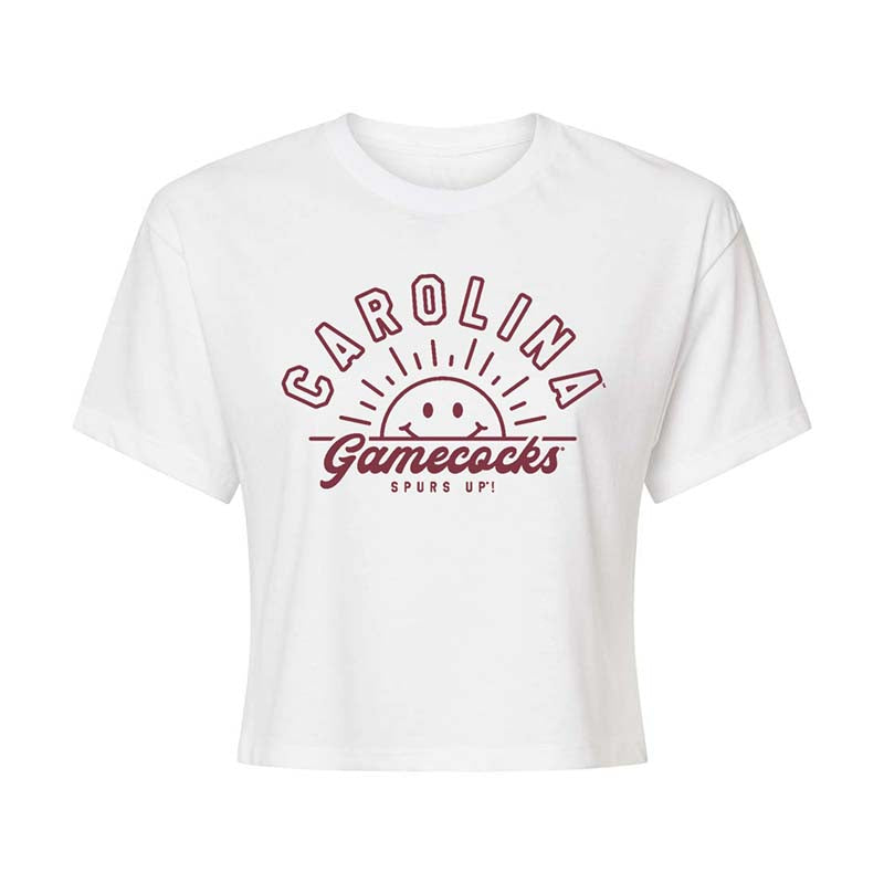 USC Sunshine Arch Cropped Short Sleeve T-Shirt