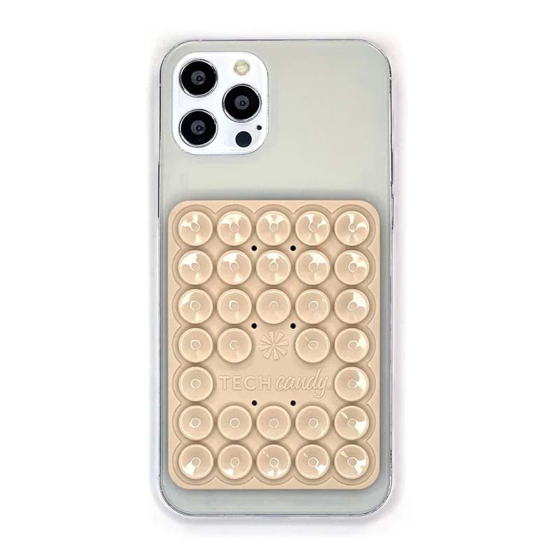 Tech Candy Stick 'Em Up Two-Sided Phone Suction Pad in Natural