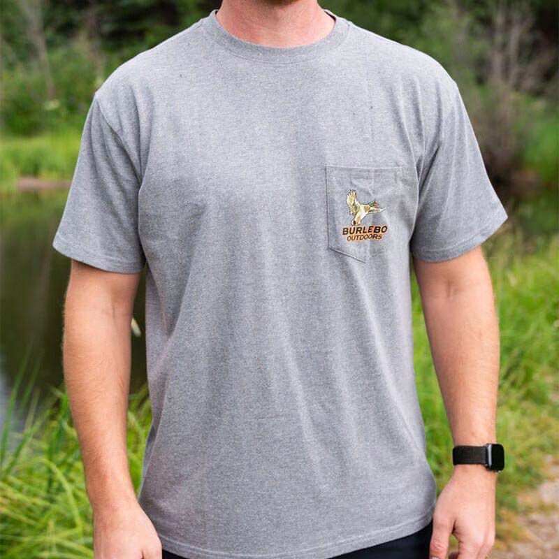 Front shot of Burlebo Timber Ducks Short Sleeve T-Shirt