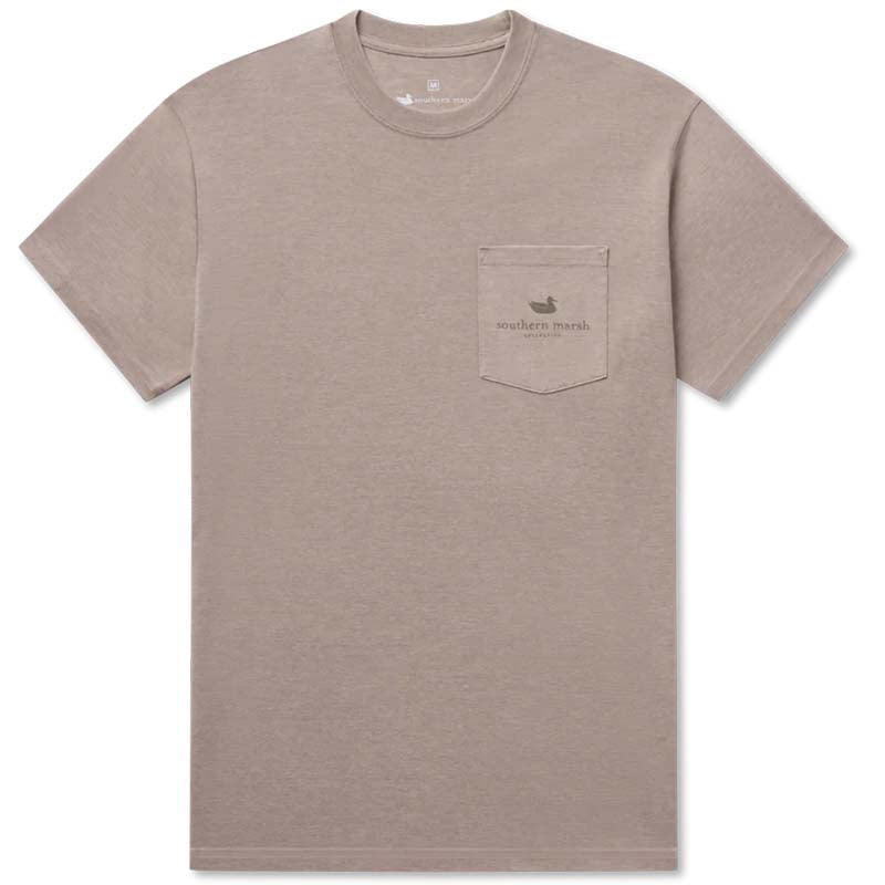 SEAWASH™ Retro Duck Originals Short Sleeve T-Shirt in burnt taupe