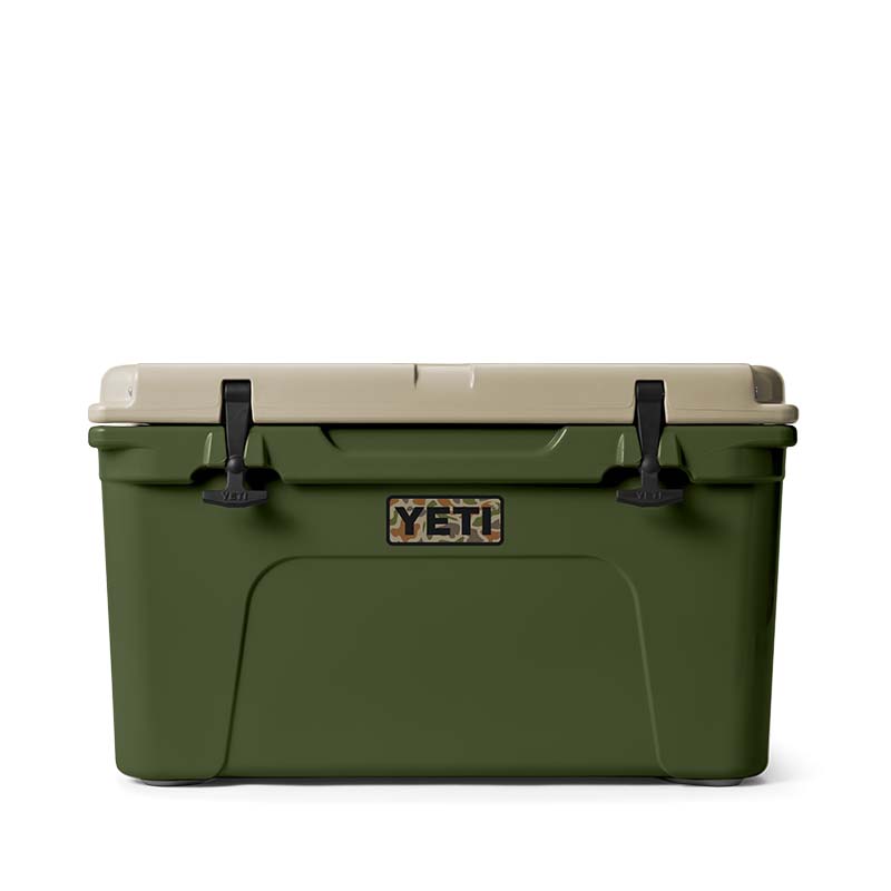 Tan Camo Tundra 45 Cooler