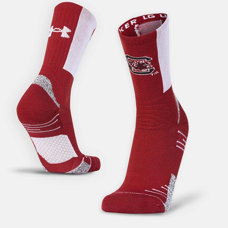 Under Armour USC Play Socks in Red