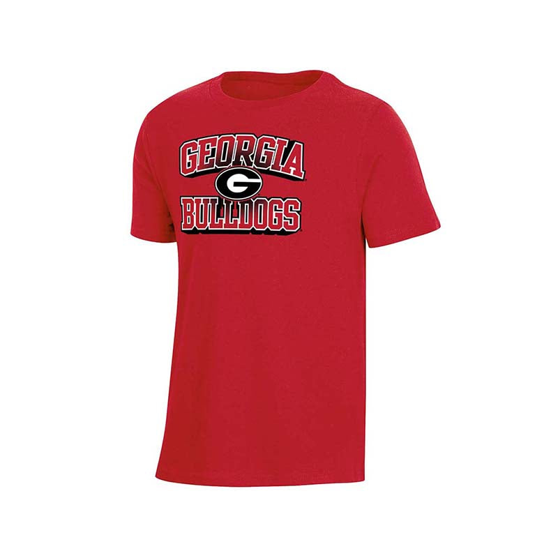 Youth UGA Bulldogs Multi Color Short Sleeve T-Shirt