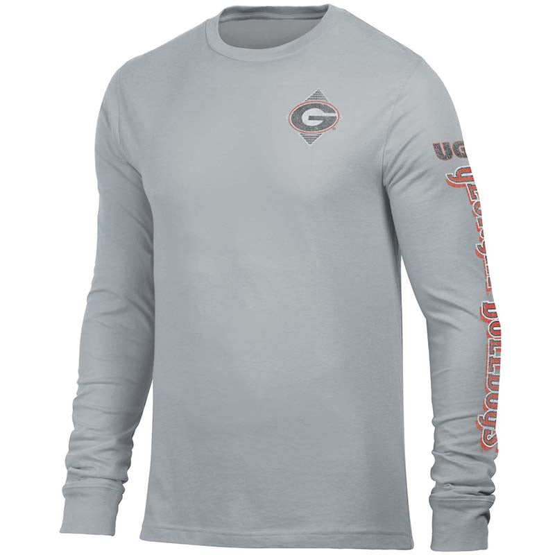 UGA Mascot Large Logo Sleeve T-Shirt