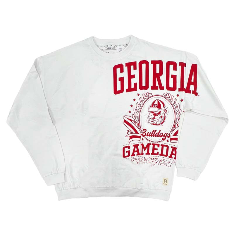 UGA Gabby Crewneck Long Sleeve T-Shirt