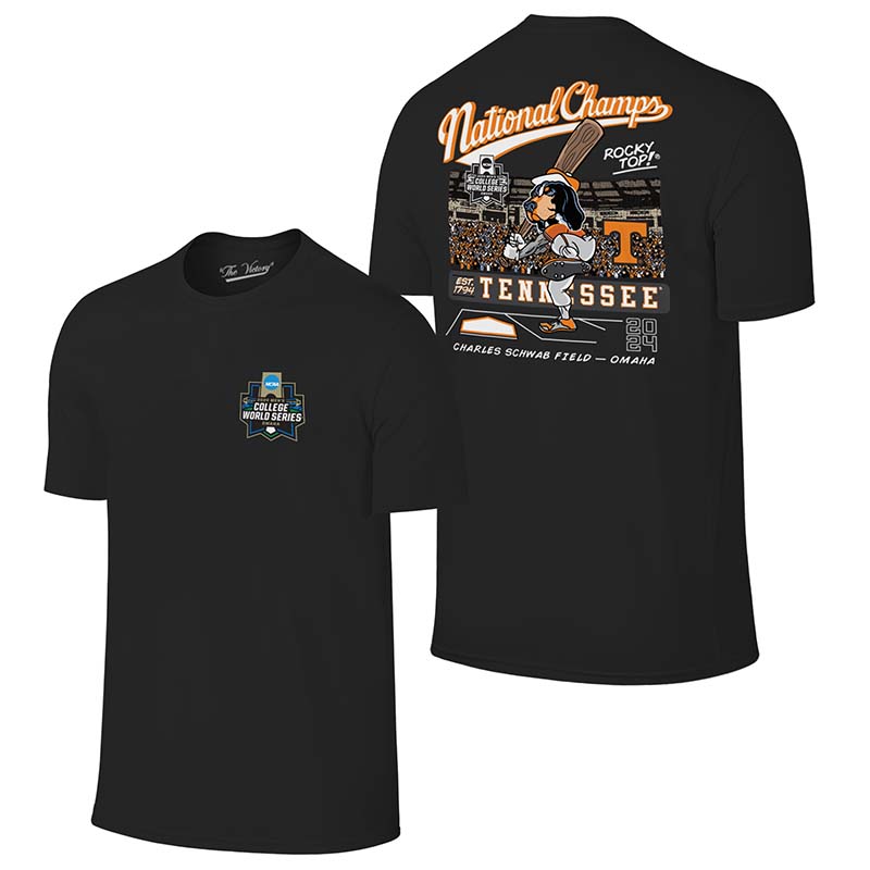 UT 2024 College World Series National Champion Smokey Short Sleeve T-Shirt