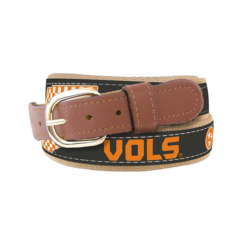 Grey UT Vols Ribbon Belt