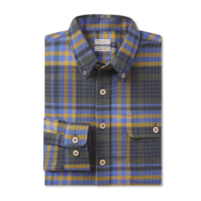 Newhaven Plaid Flannel Button Down Shirt