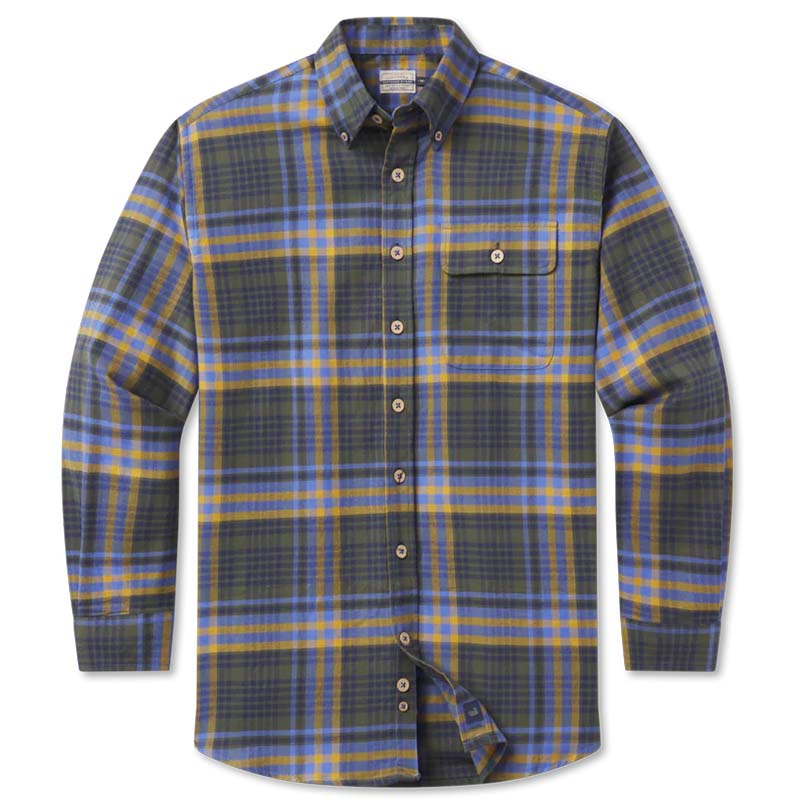 Newhaven Plaid Flannel Button Down Shirt