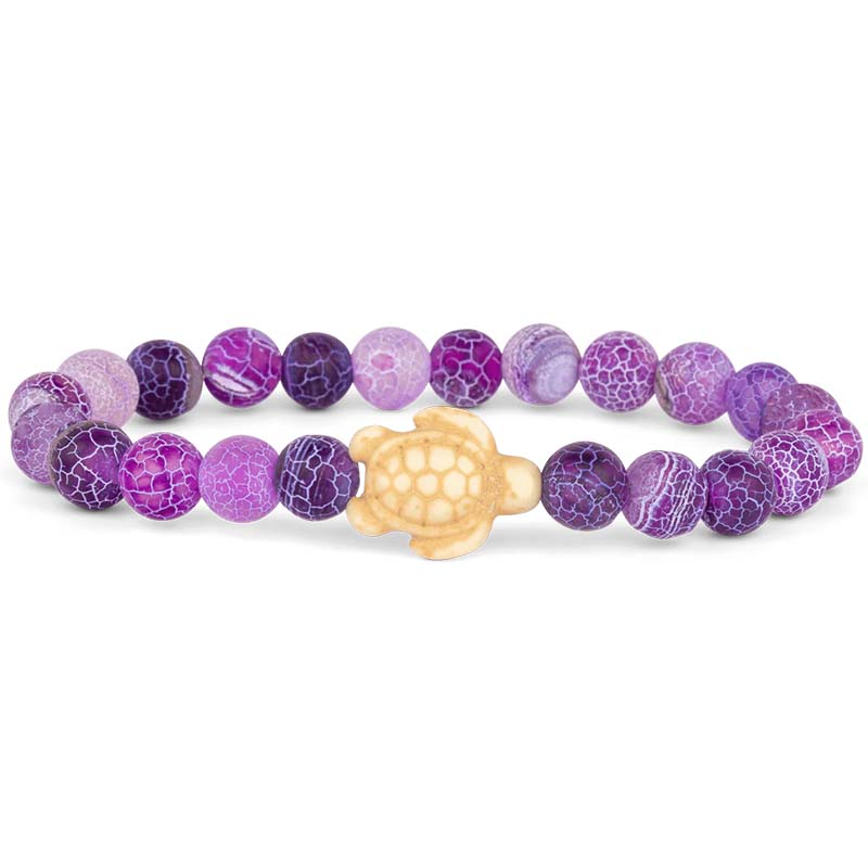 The Journey Turtle Tracking Bracelet in Reef Violet