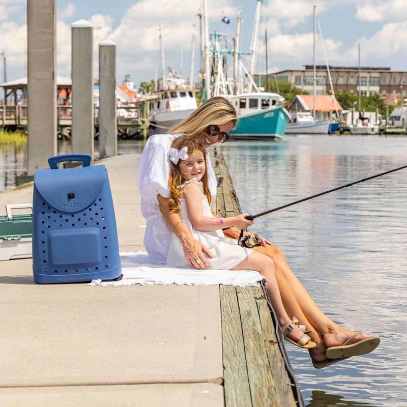 WODA Palmetto Eva Backpack in High Tide Blue