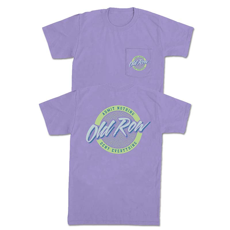 Circle Logo Violet Short Sleeve T-Shirt