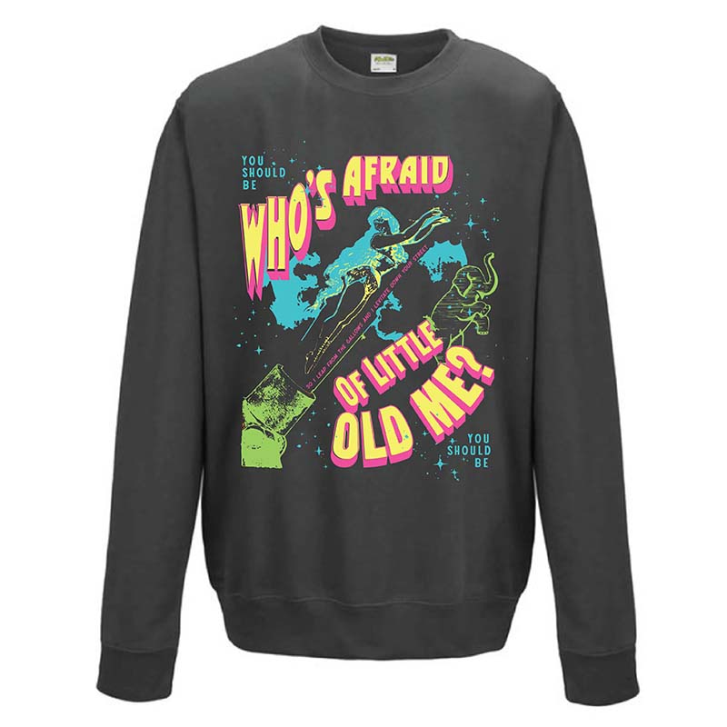 Girl Tribe Who's Afraid Crewneck Sweatshirt