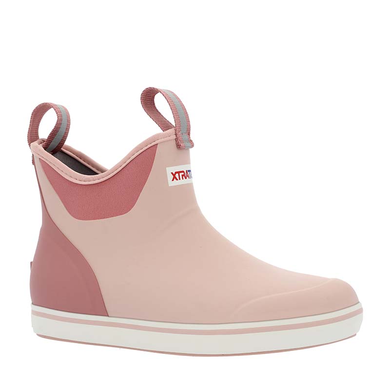 Women's 6 Inch Ankle Deck Boot Blush Pink