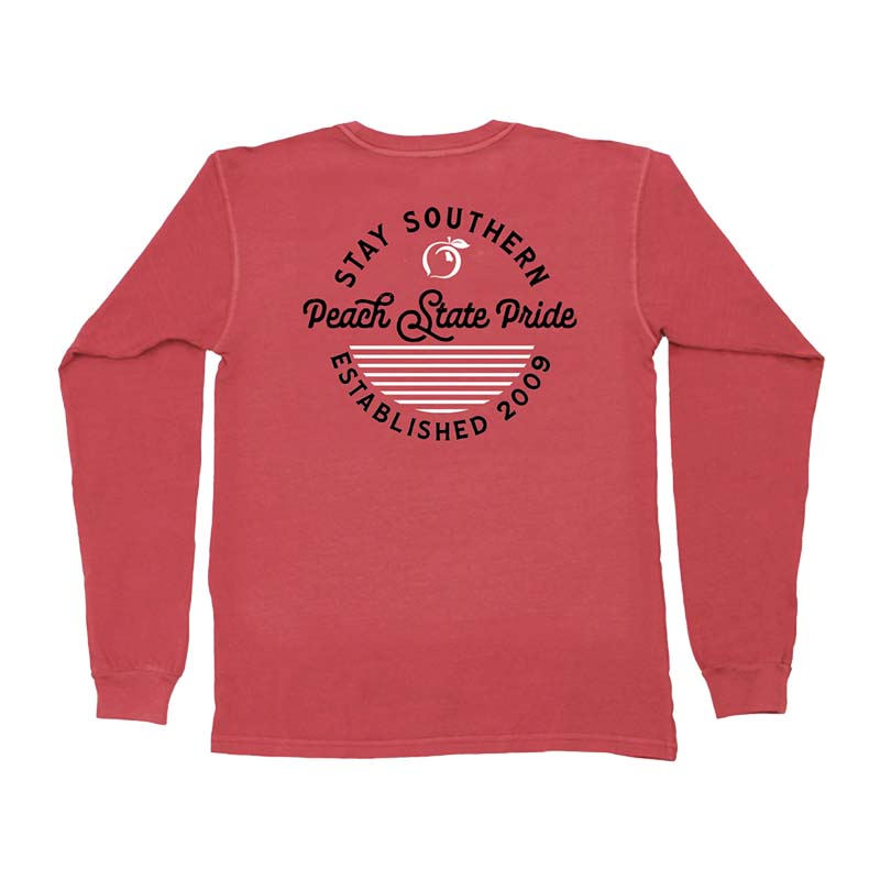 Polarized Long Sleeve T-Shirt in Red