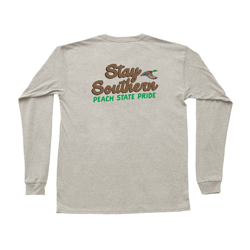 South Duck Long Sleeve T-Shirt in Oat