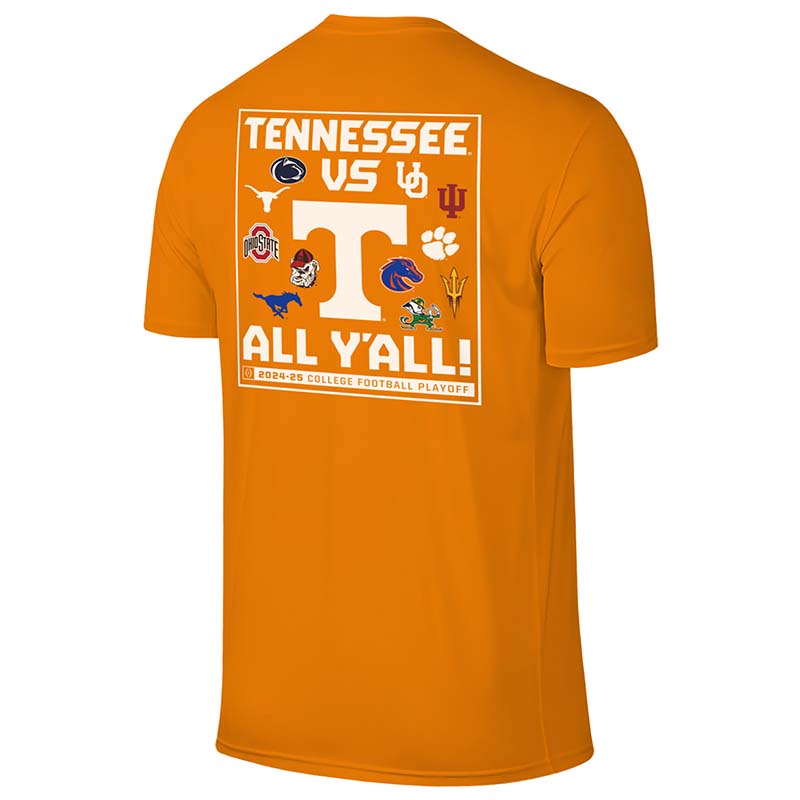 2024 CFP UT All Y'all Top 12 Short Sleeve T-Shirt