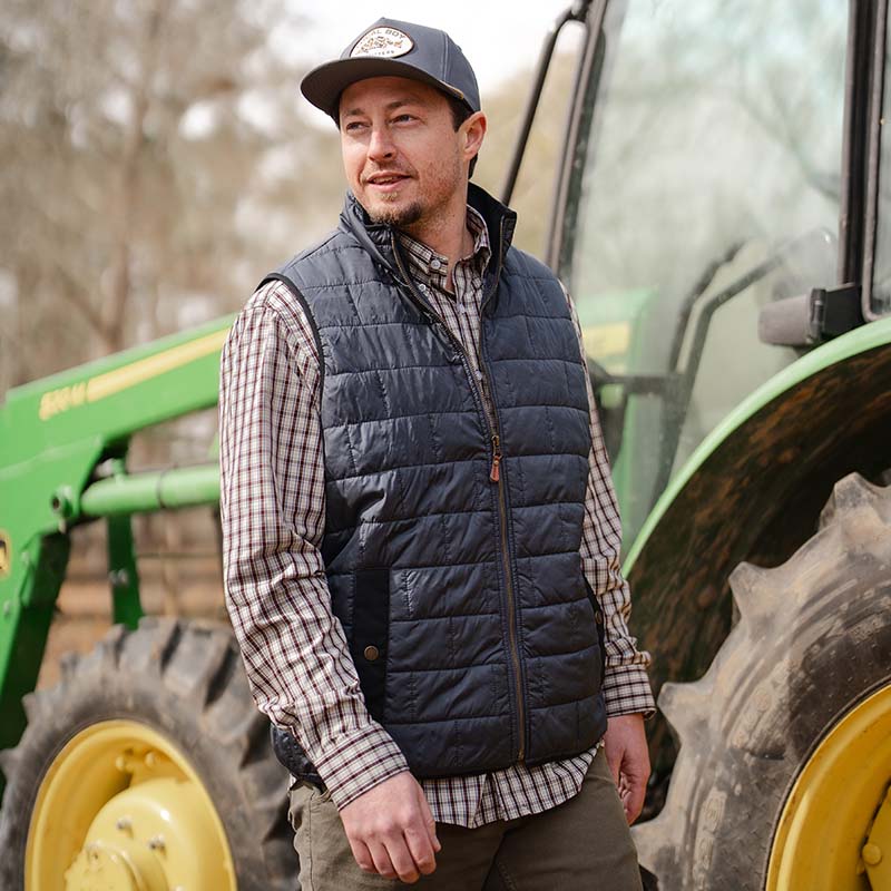 Brick Quilted Vest