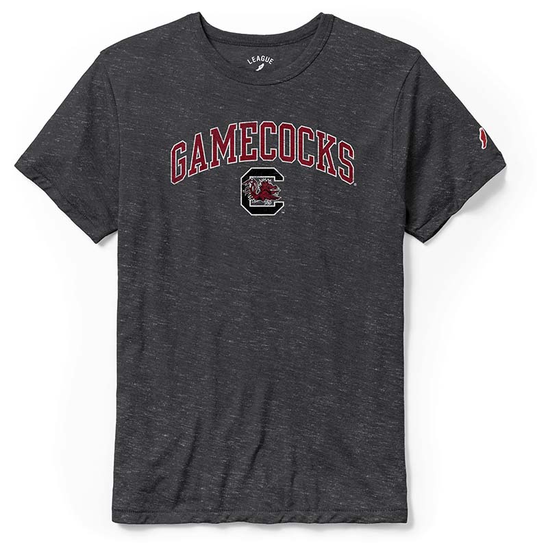 Men's League Collegiate Wear Heather Gray Louisville Cardinals Arch Victory Falls Tri-Blend T-Shirt Size: Extra Small
